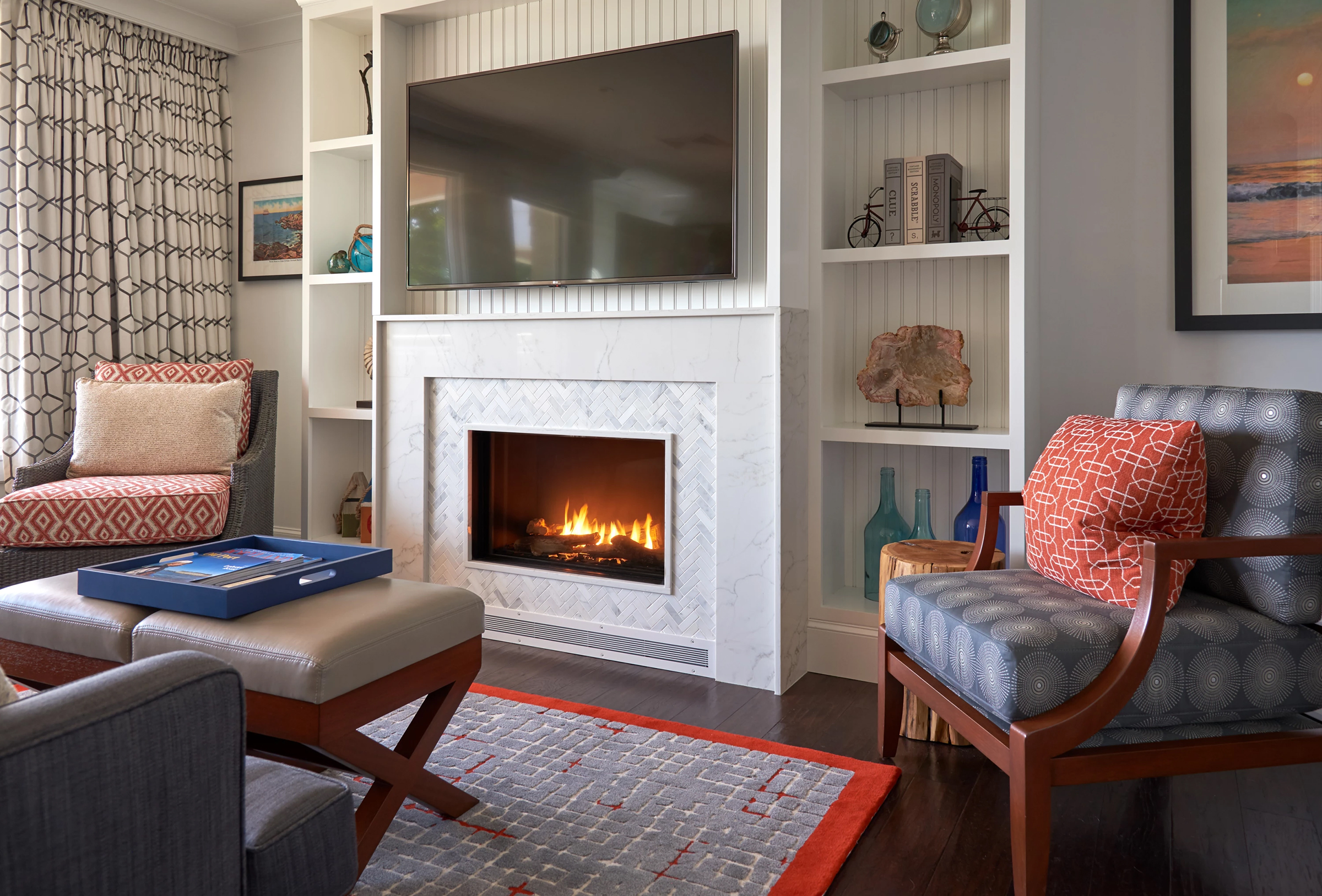 Cove And Beach Suites Have Fireplaces