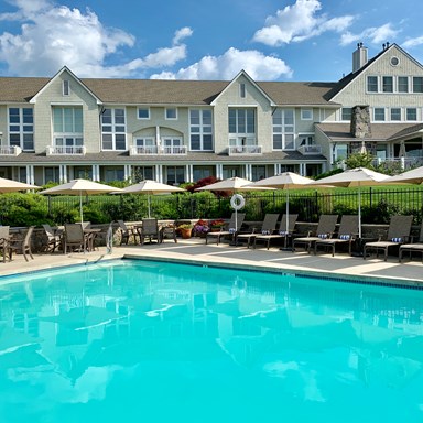 Inn by the Sea outdoor pool summer
