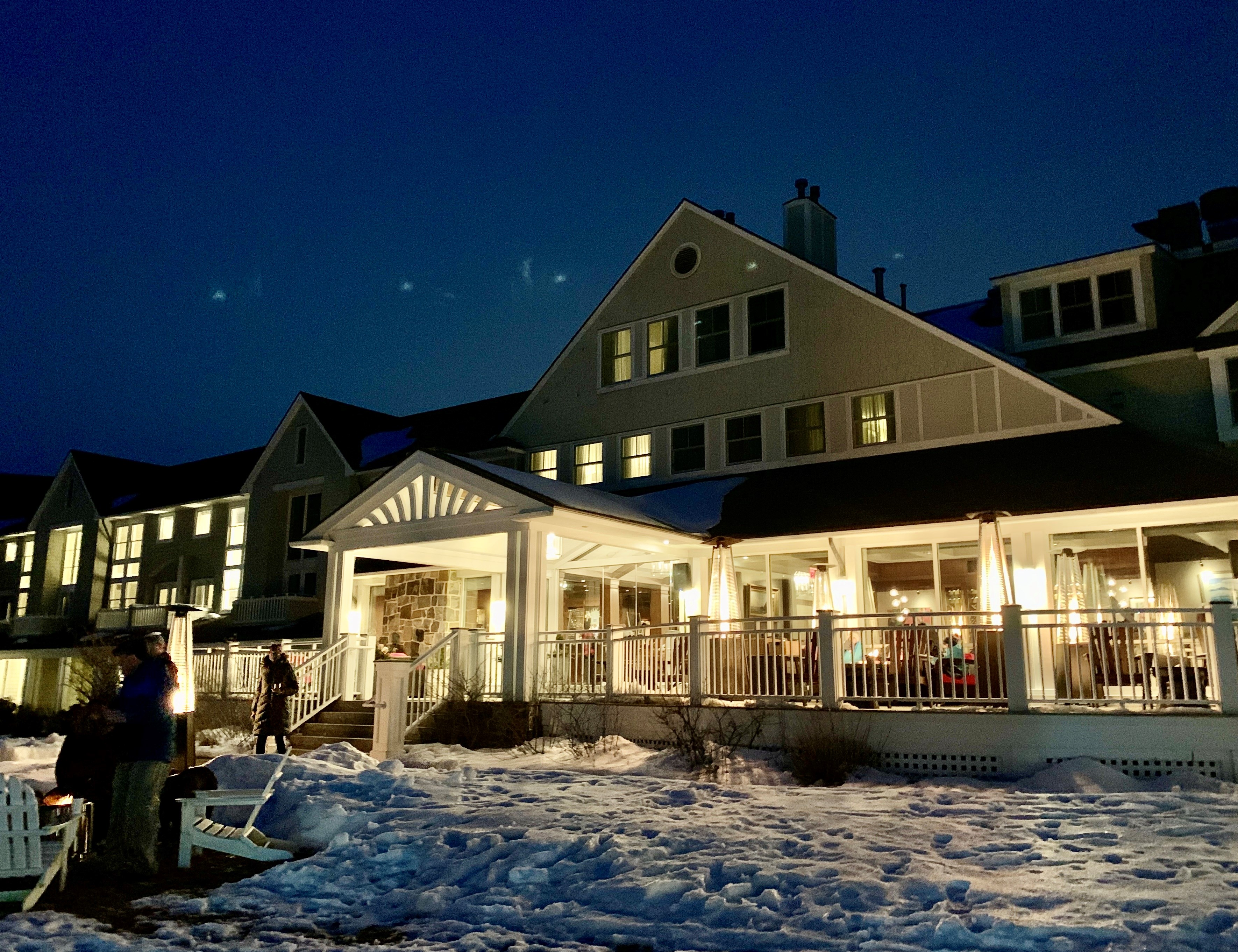 Winter Nights At Inn By The Sea