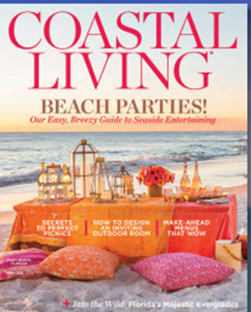 Coastal Living Beach Parties Magazine Cover