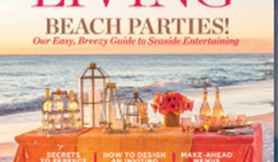 Coastal Living Beach Parties Magazine Cover