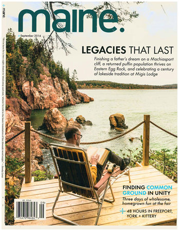 Maine Magazine Cover September 2016