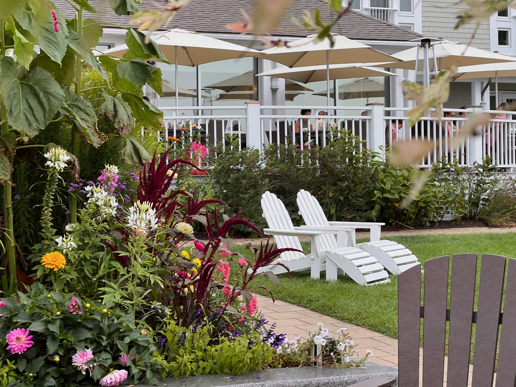 24 BLVD Planters With Sea Glass Deck And Chairs (1)