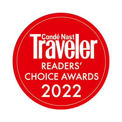 Conde Nast Traveler Readers Choice Award 2022