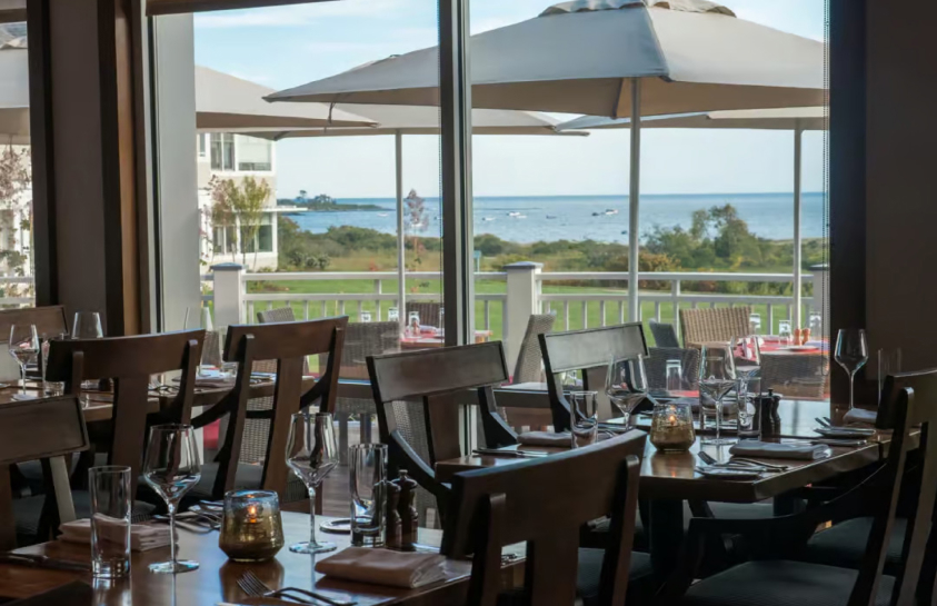 Dining Area At Inn By The Sea