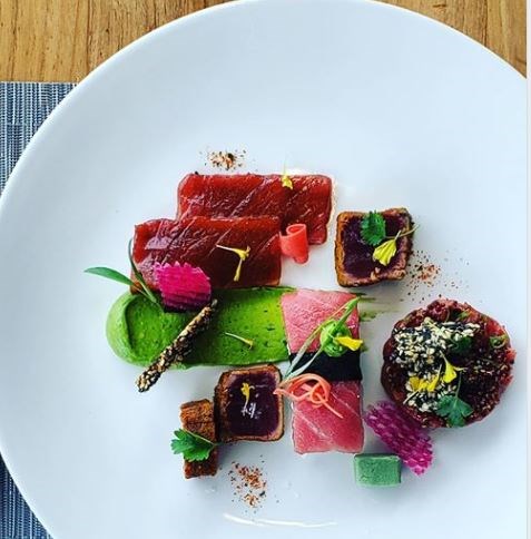 Blue Fin Tasting At Sea Glass Restaurant