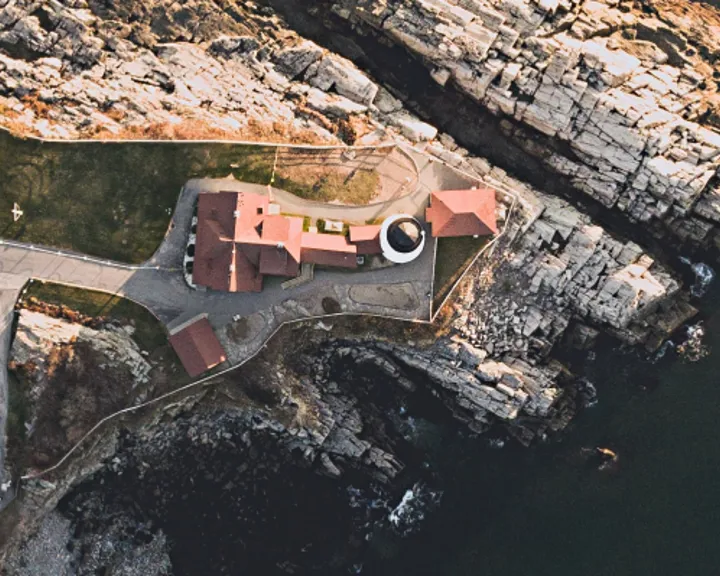 Aerial View Of Inn By The Sea (1)