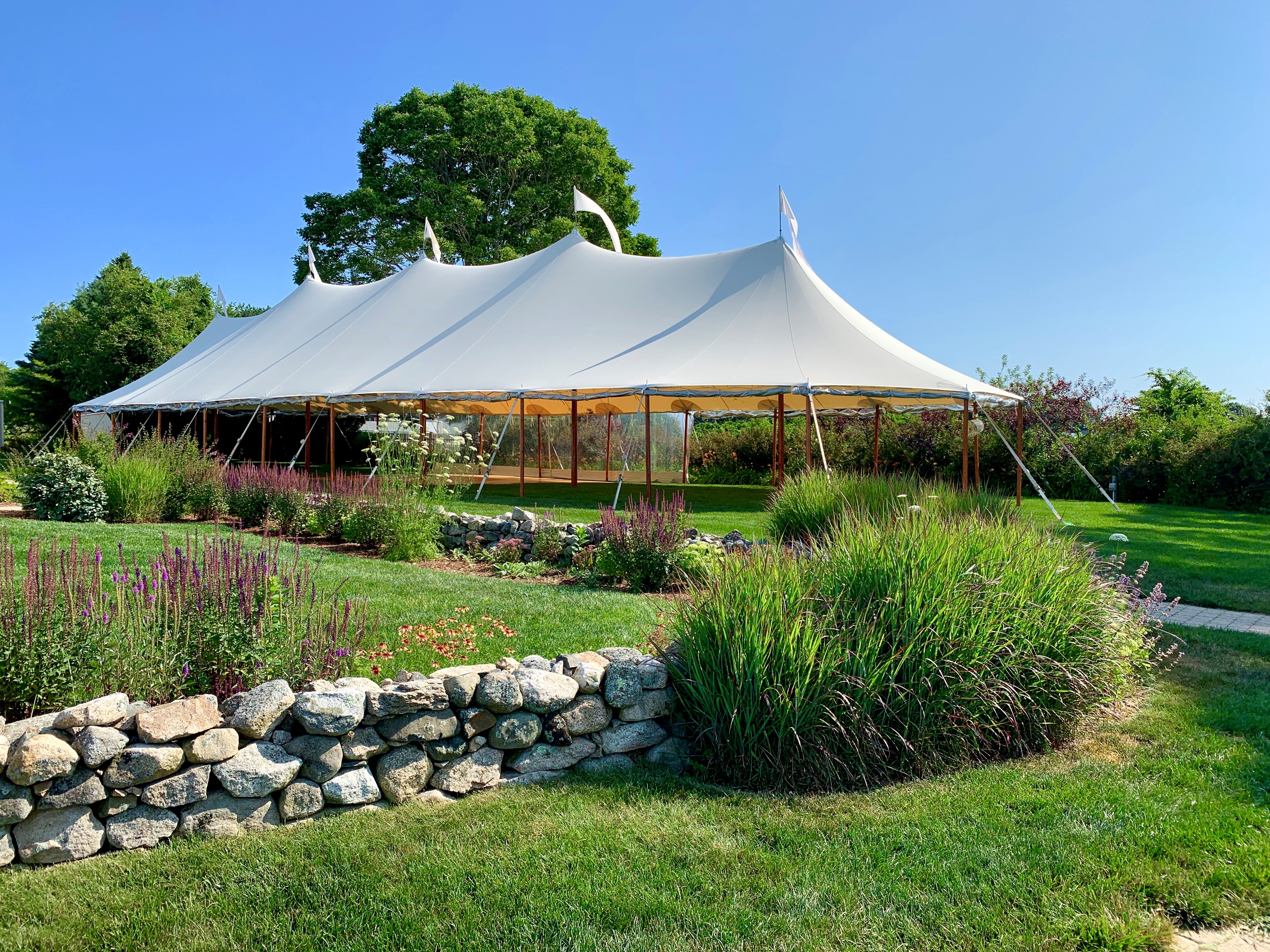 Tent Event At Sea Glass Restaurant At Inn By The Sea