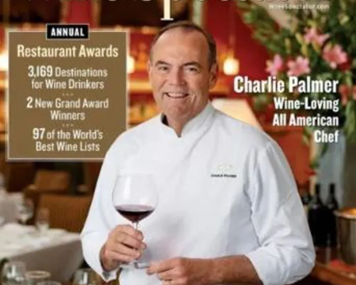 Wine Spectator Magazine Cover 2022